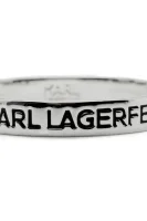 Βραχιολάκι k/essential logo Karl Lagerfeld ασημί