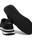 Δερμάτινος sneakers Philippe Model μαύρο