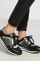 sneakers billie trainer | με την προσθήκη δέρματος Michael Kors μαύρο