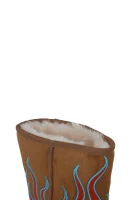 Δερμάτινος μποτες χιονιού W Classic UGG καφέ