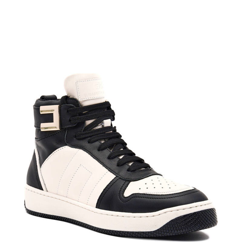 Elisabetta Franchi Δερμάτινος sneakers