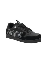 Sneakers | με την προσθήκη δέρματος Versace Jeans Couture μαύρο