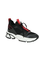 Sneakers LUCAS | με την προσθήκη δέρματος Michael Kors μαύρο