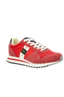 Sneakers QUARTZ 01 | με την προσθήκη δέρματος BLAUER κόκκινο