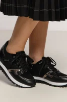 sneakers wonder 2.0 | με την προσθήκη δέρματος Liu Jo μαύρο