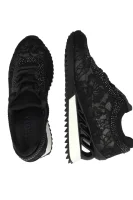 Δαντέλα Sneakers REIKO | z dodatkiem skóry Le Silla μαύρο