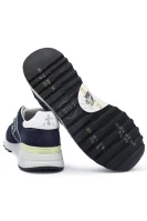 Sneakers LANDER | με την προσθήκη δέρματος Premiata ναυτικό μπλε