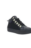 sneakers leisha | με την προσθήκη δέρματος Gant μαύρο