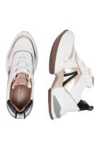Sneakers MARBLE | με την προσθήκη δέρματος Alexander Smith άσπρο