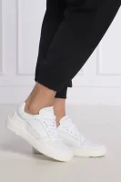 Δερμάτινος sneakers Liviana Conti άσπρο