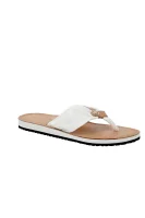 σαγιονάρες footbed beach sandal Tommy Hilfiger άσπρο