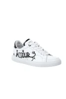 δερμάτινος sneakers zv1747 board Zadig&Voltaire άσπρο