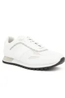 Sneakers Parkour-L_Runn_melg BOSS BLACK άσπρο