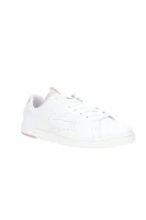 δερμάτινος sneakers carnaby Lacoste άσπρο