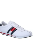 sneakers retro flag Tommy Jeans άσπρο