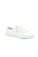 Δερμάτινος sneakers Preptown Gant άσπρο