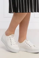 Παπούτσια τένις Leisha Gant άσπρο