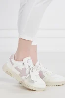 Δερμάτινος sneakers SLIM OUT OF OFFICE OFF-WHITE άσπρο