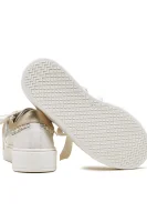 Δερμάτινος sneakers Tommy Hilfiger άσπρο