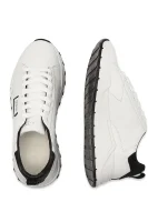 Sneakers LUCCA | με την προσθήκη δέρματος Guess άσπρο