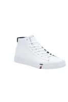 δερμάτινος sneakers Tommy Hilfiger άσπρο