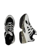 Sneakers OLYMPIA SPORT | με την προσθήκη δέρματος Michael Kors άσπρο