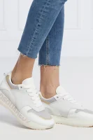 Δερμάτινος sneakers Dsquared2 άσπρο