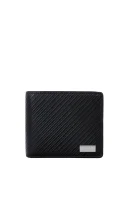 Δερμάτινα πορτοφόλι + etui για τις κάρτες BOSS BLACK μαύρο