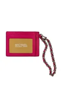 Δερμάτινος etui για κάρτες Michael Kors ροζ