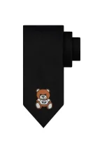 μετάξι γραβάτα Moschino μαύρο