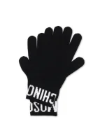 Γάντια | με την προσθήκη μαλλιού Moschino μαύρο