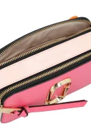 δερμάτινα ταχυδρομική τσάντα snapshot Marc Jacobs ροζ