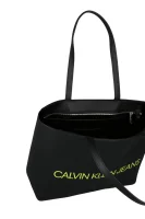 Τσάντα shopper CALVIN KLEIN JEANS μαύρο
