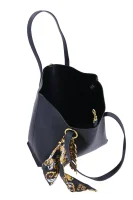 τσάντα shopper + organizer Versace Jeans Couture μαύρο