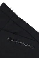 Παντελόνι | Slim Fit Karl Lagerfeld Kids μαύρο
