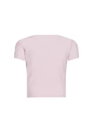 T-shirt | Regular Fit GUESS ACTIVE πουδραρισμένο ροζ