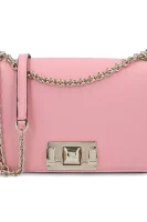 δερμάτινα ταχυδρομική τσάντα mimi Furla ροζ
