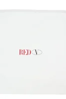 τσάντα shopper + τσαντάκι Red Valentino διαφανής