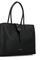 Τσάντα shopper Coccinelle μαύρο