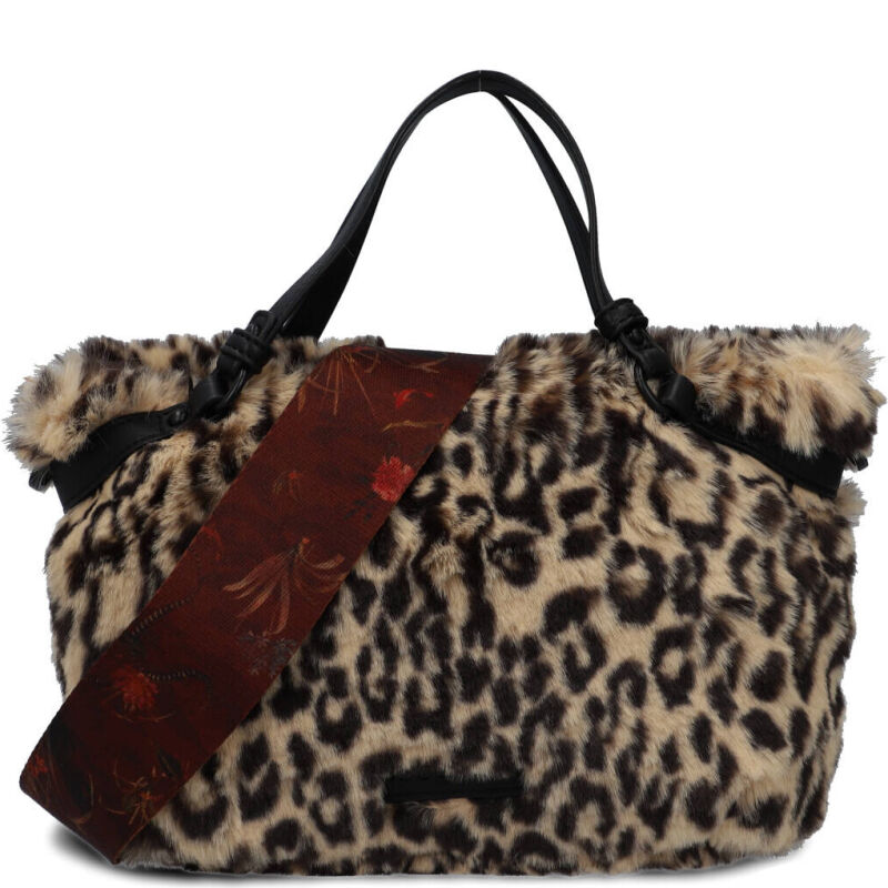Desigual Τσάντα ώμου BOLS_CAMO FUR LIBIA MINI