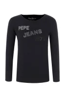 μπλούζα juncal jr | regular fit Pepe Jeans London μαύρο