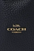 δερμάτινα τσάντα ώμου shay Coach μαύρο