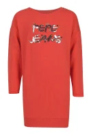 μπλούζα dalmira jr | regular fit Pepe Jeans London κόκκινο