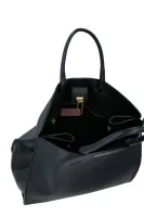 Δερμάτινα τσάντα shopper Etoile Coccinelle μαύρο