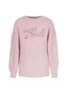 πουλόβερ | regular fit Karl Lagerfeld Kids ροζ