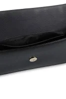 δερμάτινα ταχυδρομική τσάντα bryant DKNY μαύρο
