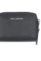 δερμάτινα πορτοφόλι k/choupette Karl Lagerfeld μαύρο