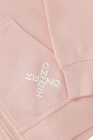 Μπλούζα | Regular Fit KENZO KIDS πουδραρισμένο ροζ