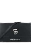 ταχυδρομική τσάντα k/ikonik pin woc Karl Lagerfeld μαύρο