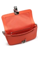Δερμάτινα τσάντα ώμου THE J MARC Marc Jacobs πορτοκαλί